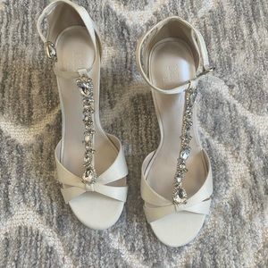 David’s Bridal - Jeweled Bridal Wedges